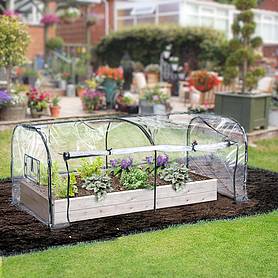 idooka Polytunnel and Pop Up Greenhouse Cold Frame - Hoops Grow Tunnel